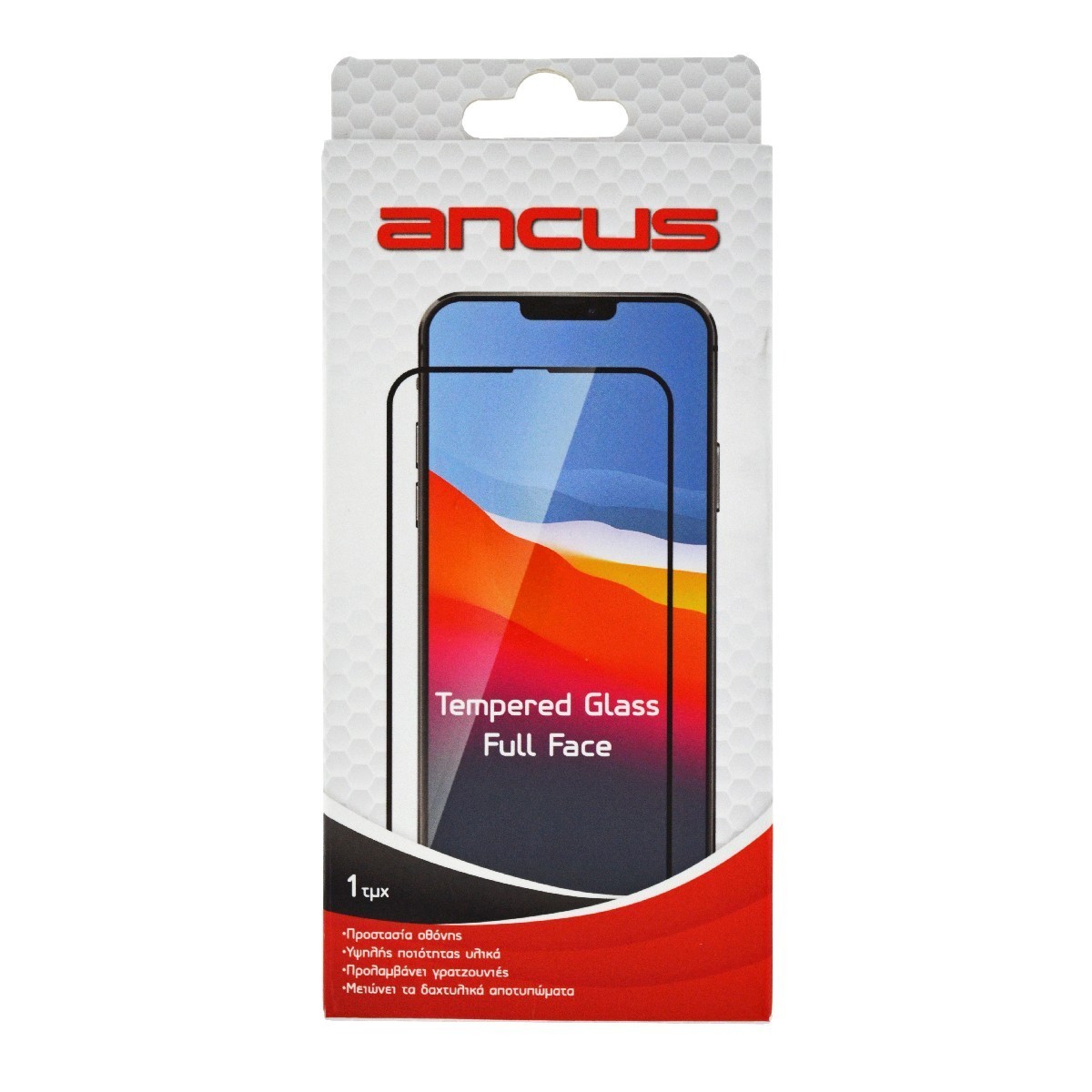 Tempered Glass Ancus Full Face Resistant Flex 9H για Xiaomi Redmi 10A | Προστασία Οθόνης - shopin.gr