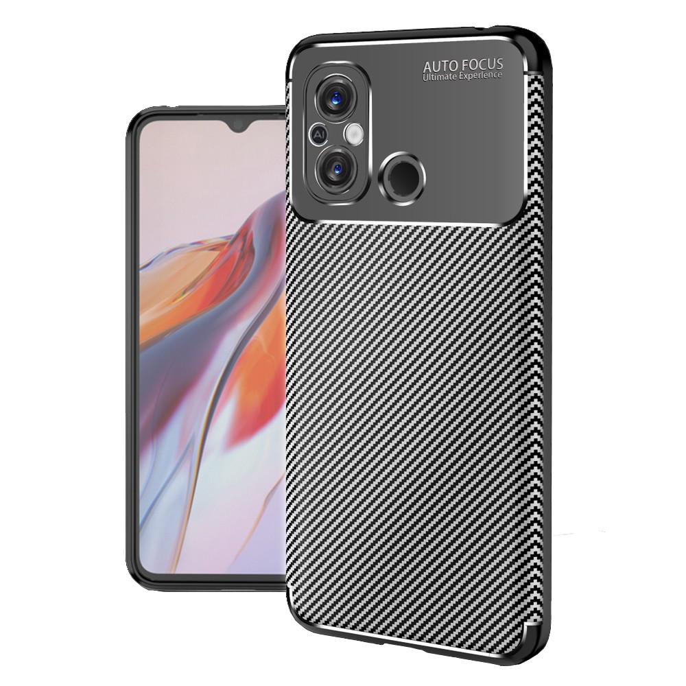 Θήκη Ancus AutoFocus Carbon Fiber για Xiaomi Redmi 12C Μαύρη | Θήκες - shopin.gr
