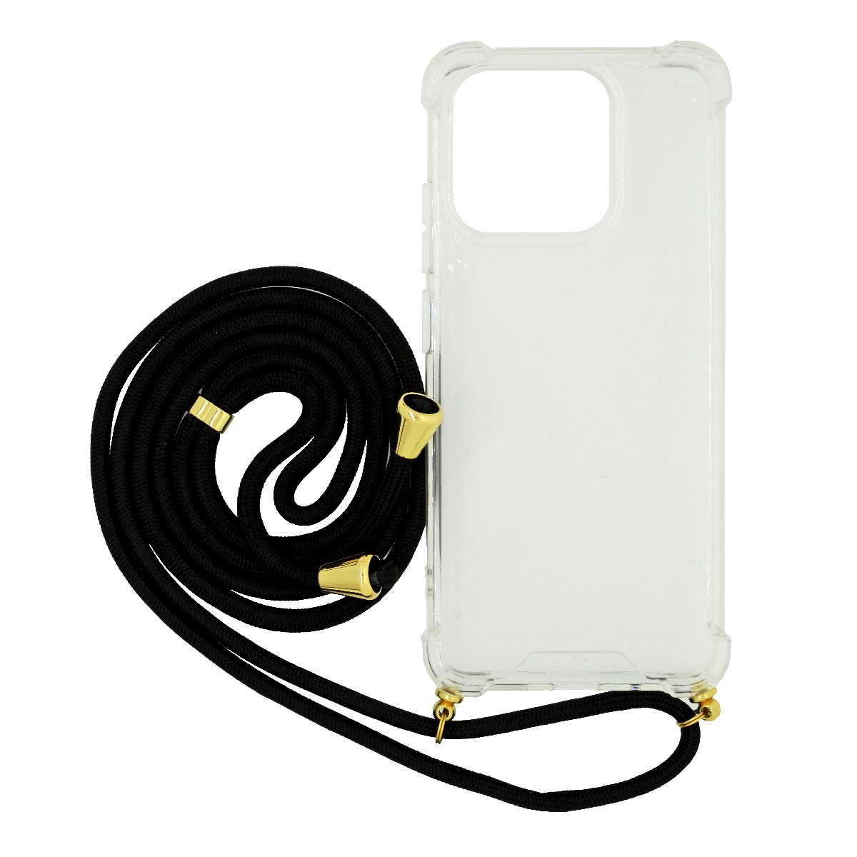 Θήκη Ancus Crossbody για Xiaomi Redmi 12C με Κορδόνι Μαύρo | Θήκες - shopin.gr