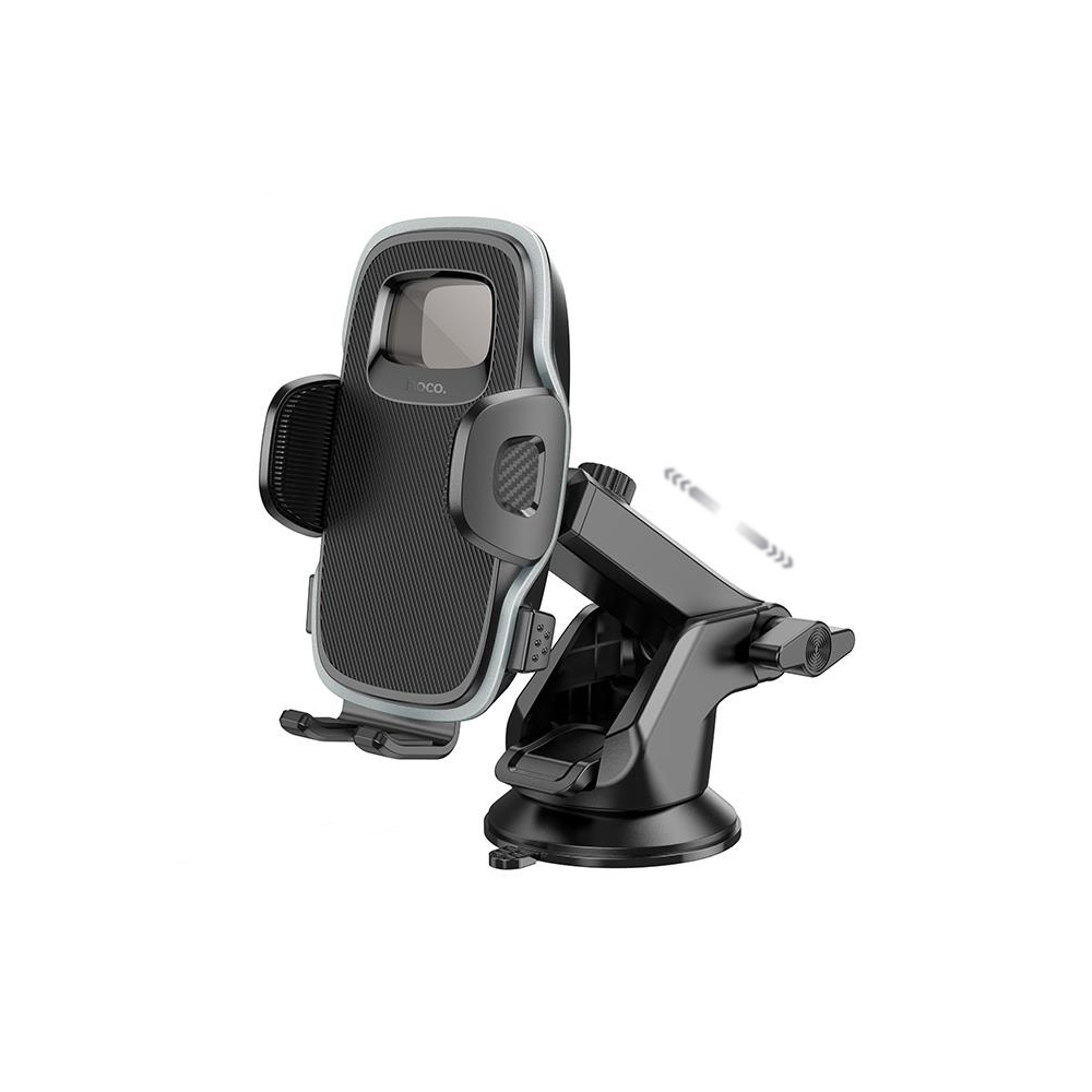 Βάση Στήριξης Αυτοκινήτου Hoco H15 Fair Console με Δυνατότητα Επέκτασης Βραχίονα Περιστρεφόμενη 360°  Μαύρη για Συσκευές 4.5"-7" | Βάσεις Στήριξης - shopin.gr