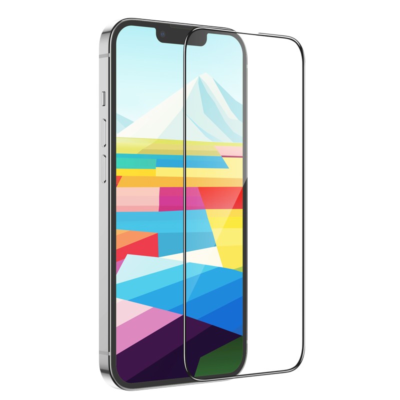 Tempered Glass Hoco G5 0.33mm Full Silk Screen HD 2.5D για Apple iPhone 15 Plus Μαύρο Σετ 10τεμ. | Προστασία Οθόνης - shopin.gr