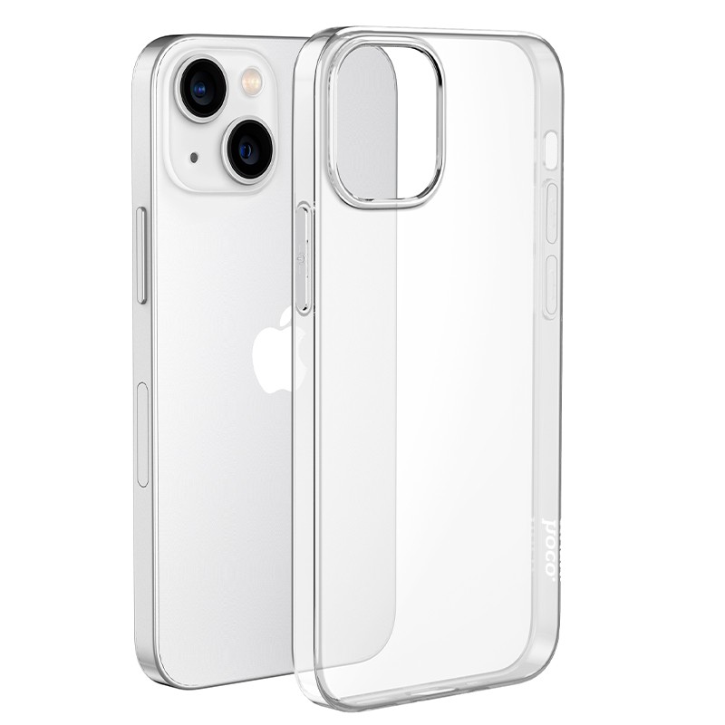 Θήκη Hoco TPU Light Series για Apple iPhone 15 Plus Διάφανη | Θήκες - shopin.gr