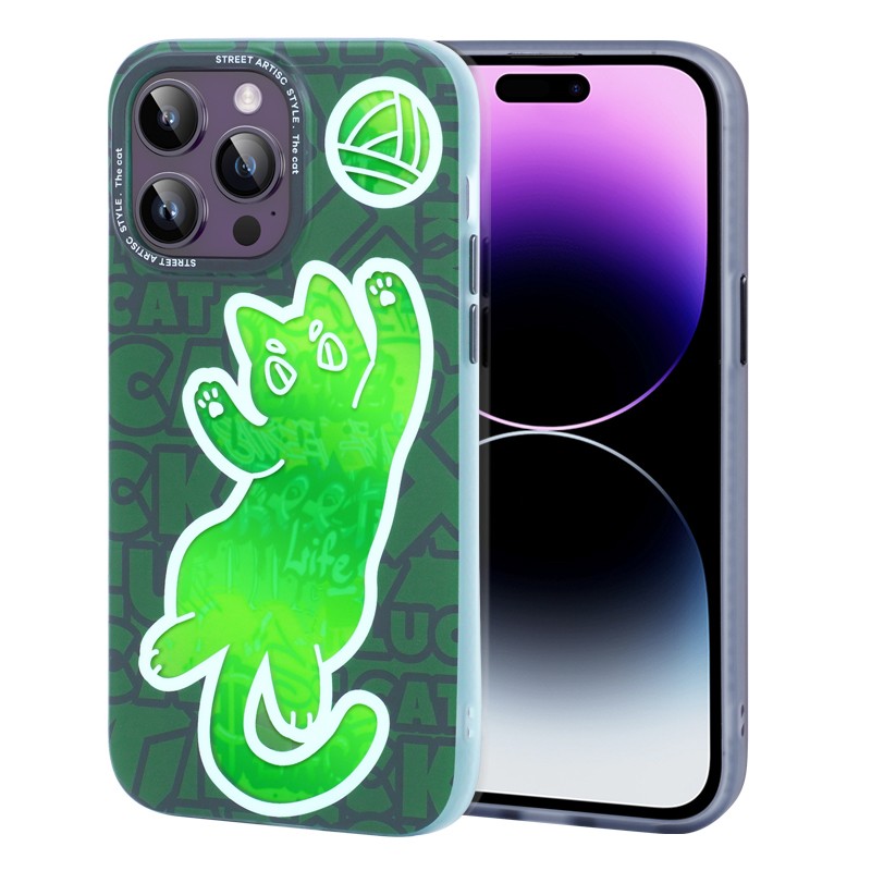 Θήκη Hoco Cool Me Series για Apple iPhone 14 Pro Max 3D Cat | Θήκες - shopin.gr