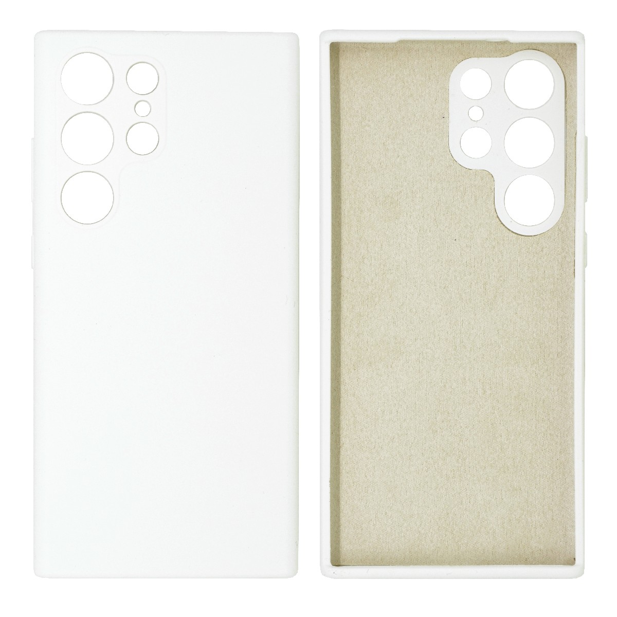 Θήκη Ancus Silicon Liquid for Samsung SM-S918B Galaxy S23 Ultra 5G Λευκό | Θήκες - shopin.gr