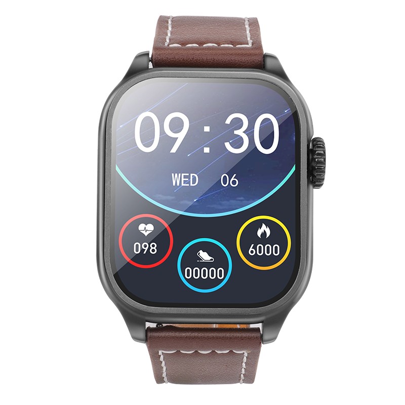 Smartwatch Hoco Y17 IP67 IPS Οθόνη 2.03" 300mAh V5.0 με Δυνατότητα Κλήσεων Μαύρο | Smartwatches - shopin.gr