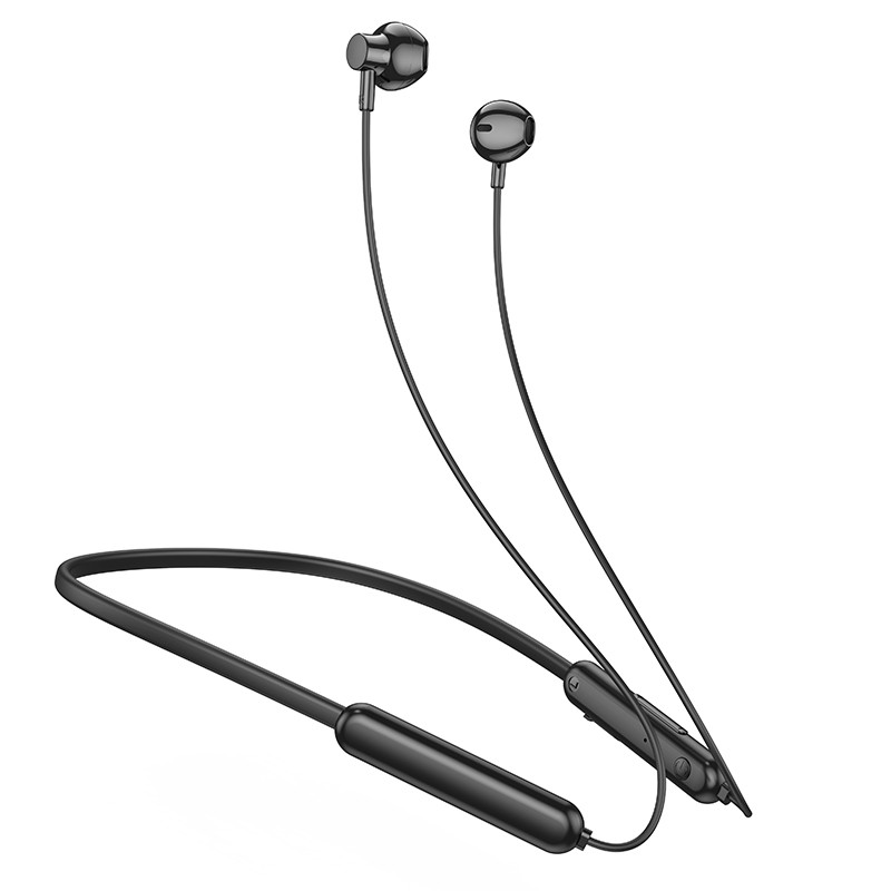 Bluetooth Hands Free Hoco ES67 Perception Magnetic Neckband v5.3 130mAh Μαύρο | Bluetooth - shopin.gr