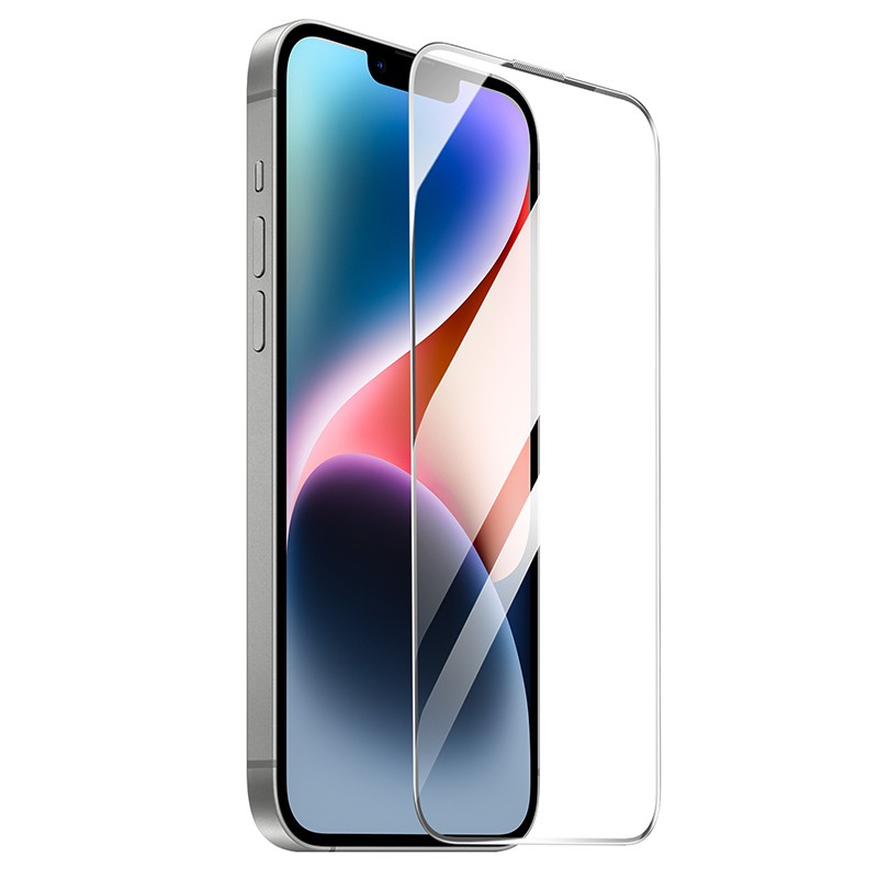 Tempered Glass Hoco Premium Series A36 Anti-Fingerprint Dustproof 0.33mm 2.5D για Apple iPhone 15 | Προστασία Οθόνης - shopin.gr