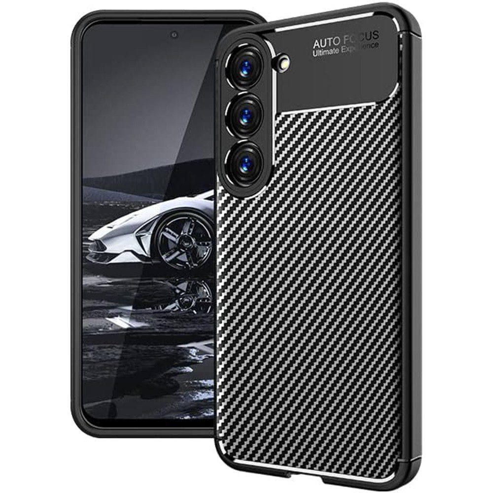 Θήκη Ancus AutoFocus Carbon Fiber για Samsung SM-S711B Galaxy S23 FE Μαύρη | Θήκες - shopin.gr