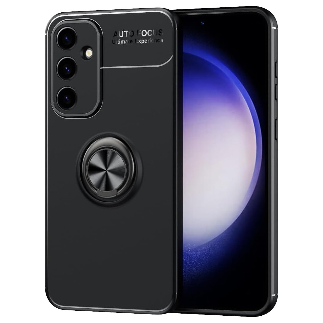 Θήκη Ancus AutoFocus Shock Proof με Ring Holder για Samsung SM-S711B Galaxy S23 FE Μαύρη | Θήκες - shopin.gr