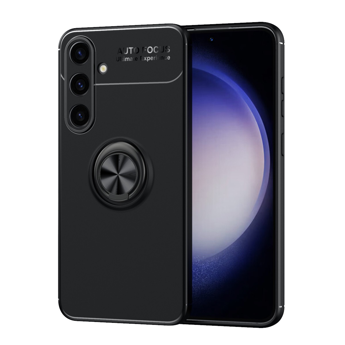 Θήκη Ancus AutoFocus Shock Proof με Ring Holder για Samsung SM-S921B Galaxy S24 Μαύρη | Θήκες - shopin.gr