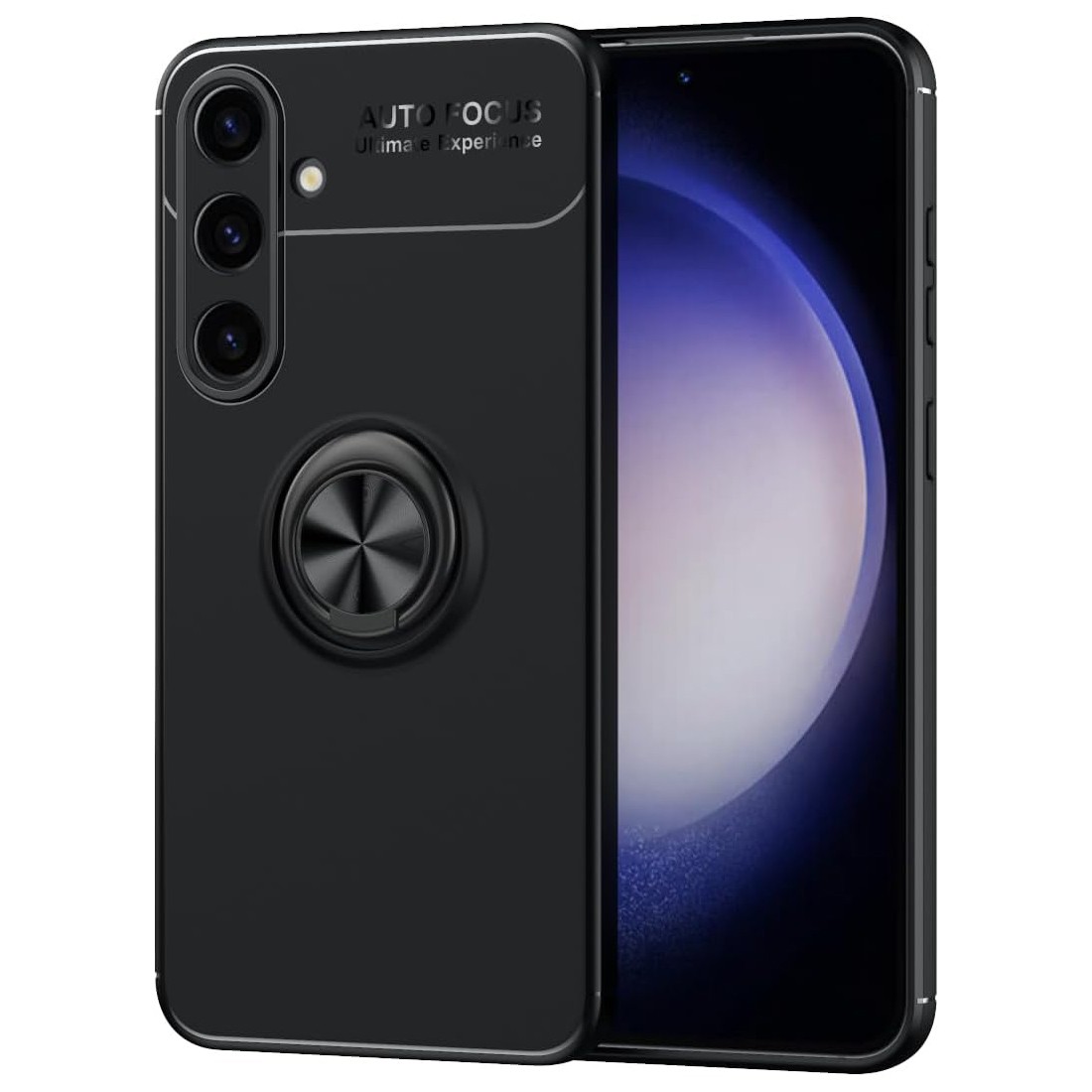 Θήκη Ancus AutoFocus Shock Proof με Ring Holder για Samsung SM-S926B Galaxy S24+ Μαύρη | Θήκες - shopin.gr