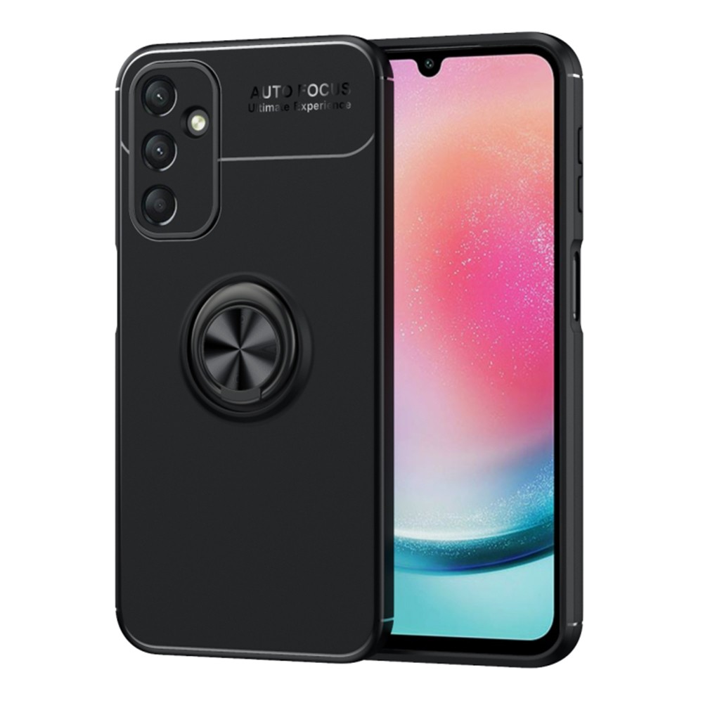 Θήκη Ancus AutoFocus Shock Proof με Ring Holder για Samsung SM-A245F Α24 4G Μαύρη | Θήκες - shopin.gr