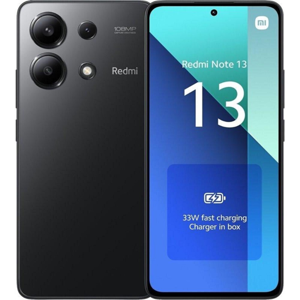 Xiaomi Redmi Note 13 4G Dual Sim 6.67" 8GB/256GB NFC IP54 Midnight Black | Smartphone - shopin.gr