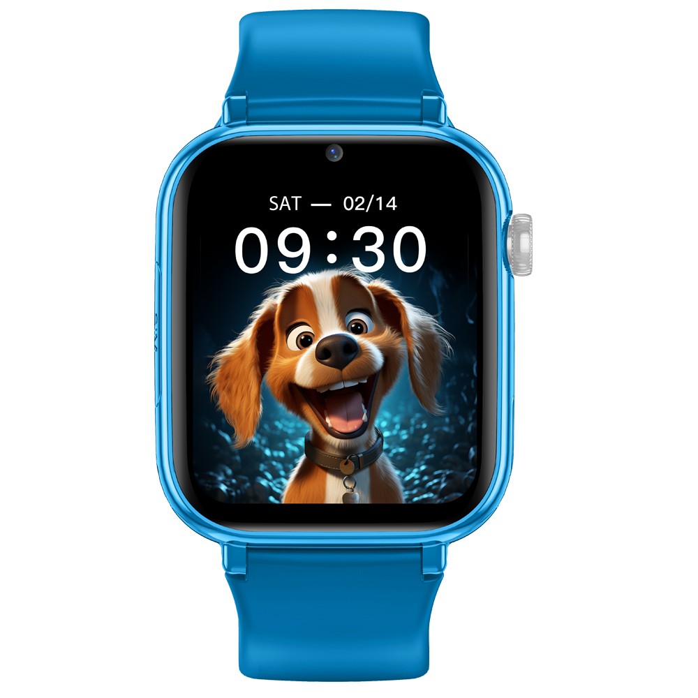 Smartwatch Maxcom FW59 Kiddo 4G GPS IP65 670mAh με 1.85” IPS 20mm Silicon Band και SOS Button Μπλέ με Δυνατότητα Κλήσεων | Smartwatches - shopin.gr
