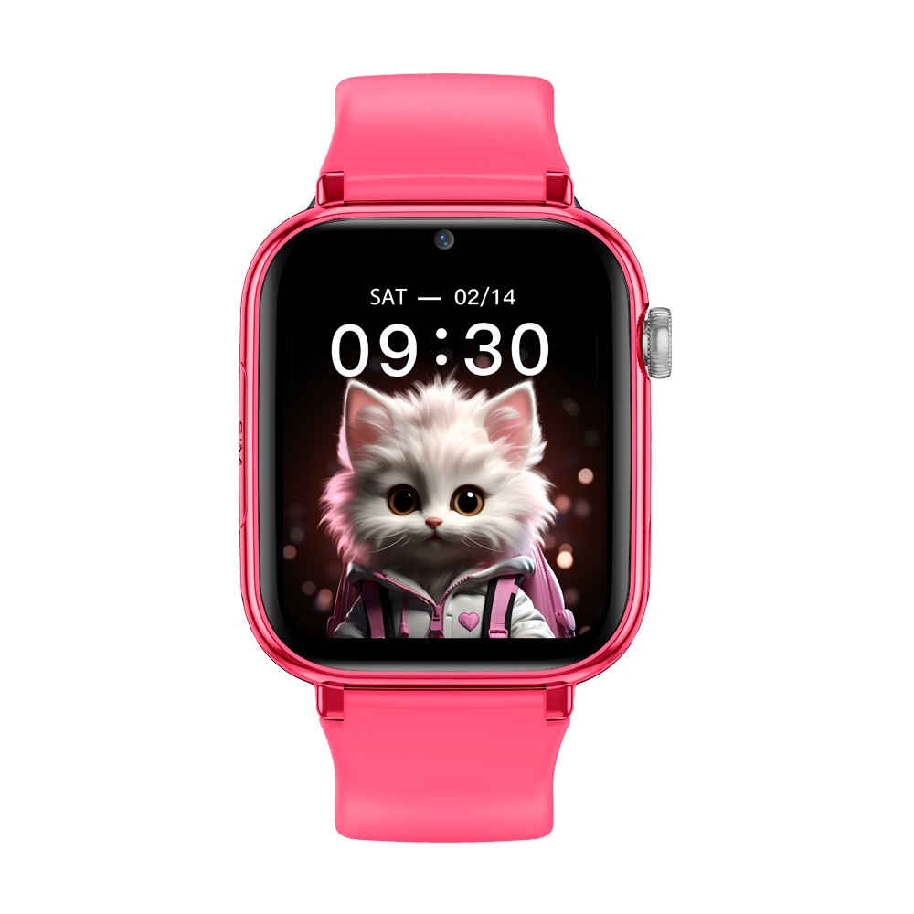 Smartwatch Maxcom FW59 Kiddo 4G GPS IP65 670mAh με 1.85” IPS 20mm Silicon Band και SOS Button Ροζ με Δυνατότητα Κλήσεων | Smartwatches - shopin.gr