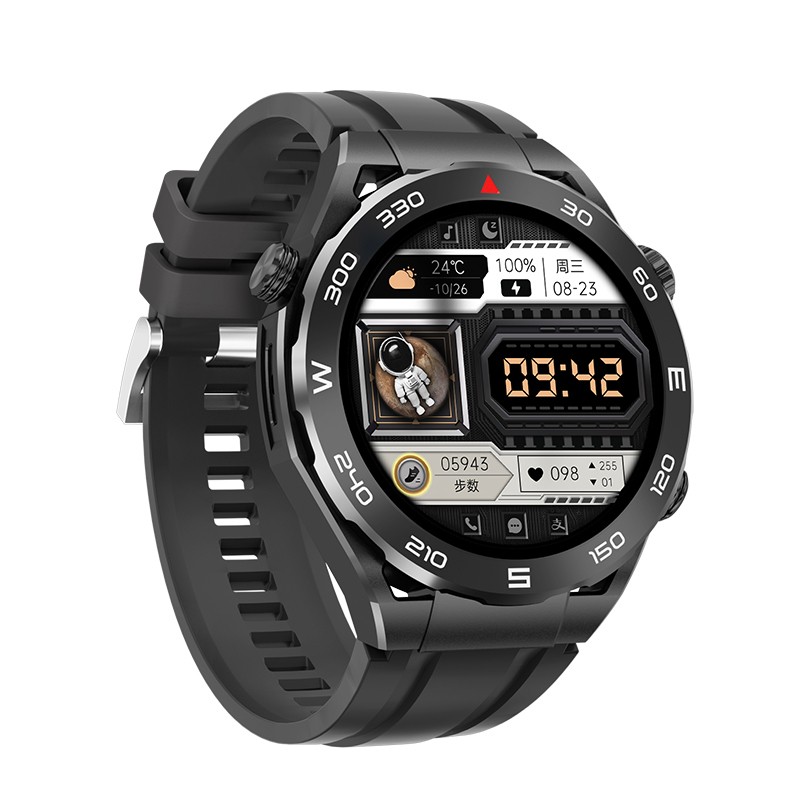 Smartwatch Hoco Y16 IP67 IPS Οθόνη 1.39" 260mAh V5.1 με Δυνατότητα Κλήσεων Μαύρο | Smartwatches - shopin.gr