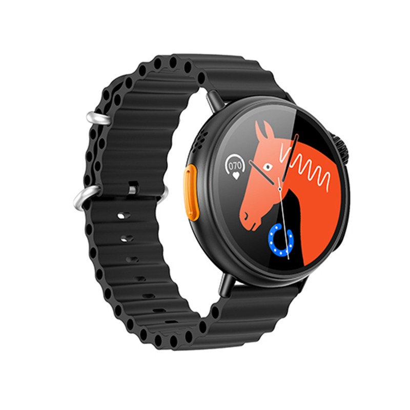 Smartwatch Hoco Y18 IP67 IPS Οθόνη 1.52" 300mAh V5.1 με Δυνατότητα Κλήσεων Μαύρο | Smartwatches - shopin.gr