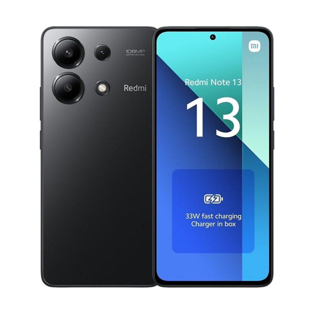 Xiaomi Redmi Note 13 4G Dual Sim 6.67" 6GB/128GB NFC IP54 Midnight Black | Smartphone - shopin.gr