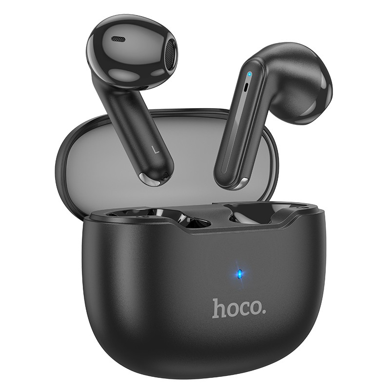 Wireless Hands Free Hoco EW29 Depth V5.3 400mAh με 7 Ώρες Λειτουργίας Dual Mic ENC Noise Reduction και Εναλλαγή Master/Slave Μαύρο | Bluetooth - shopin.gr