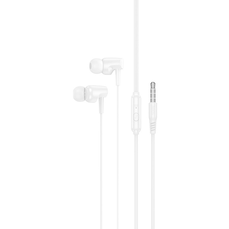 Hands Free Hoco M112 Story Universal Earphones Hi-Fi Stereo 3.5mm Λευκό 1.2m | Hands Free - shopin.gr