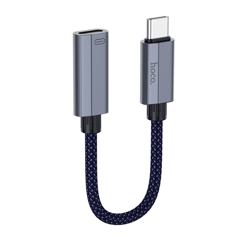 Αντάπτορας  Hoco UA29A USB-C σε Lightning 3.0A 15cm Braided Μπλε | Αντάπτορες - shopin.gr