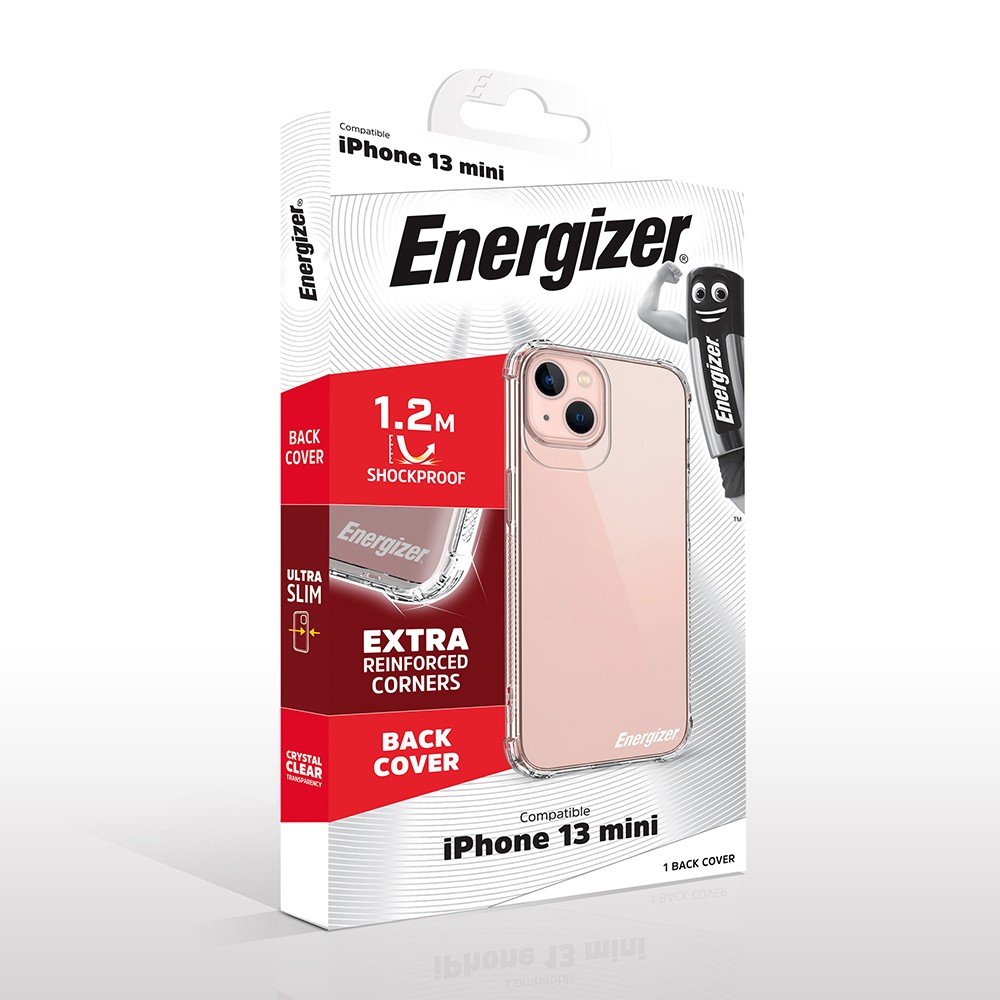 Θήκη Shockproof Hardcase Ultra Slim Energizer για Apple iPhone 13 mini Διάφανο | Θήκες - shopin.gr