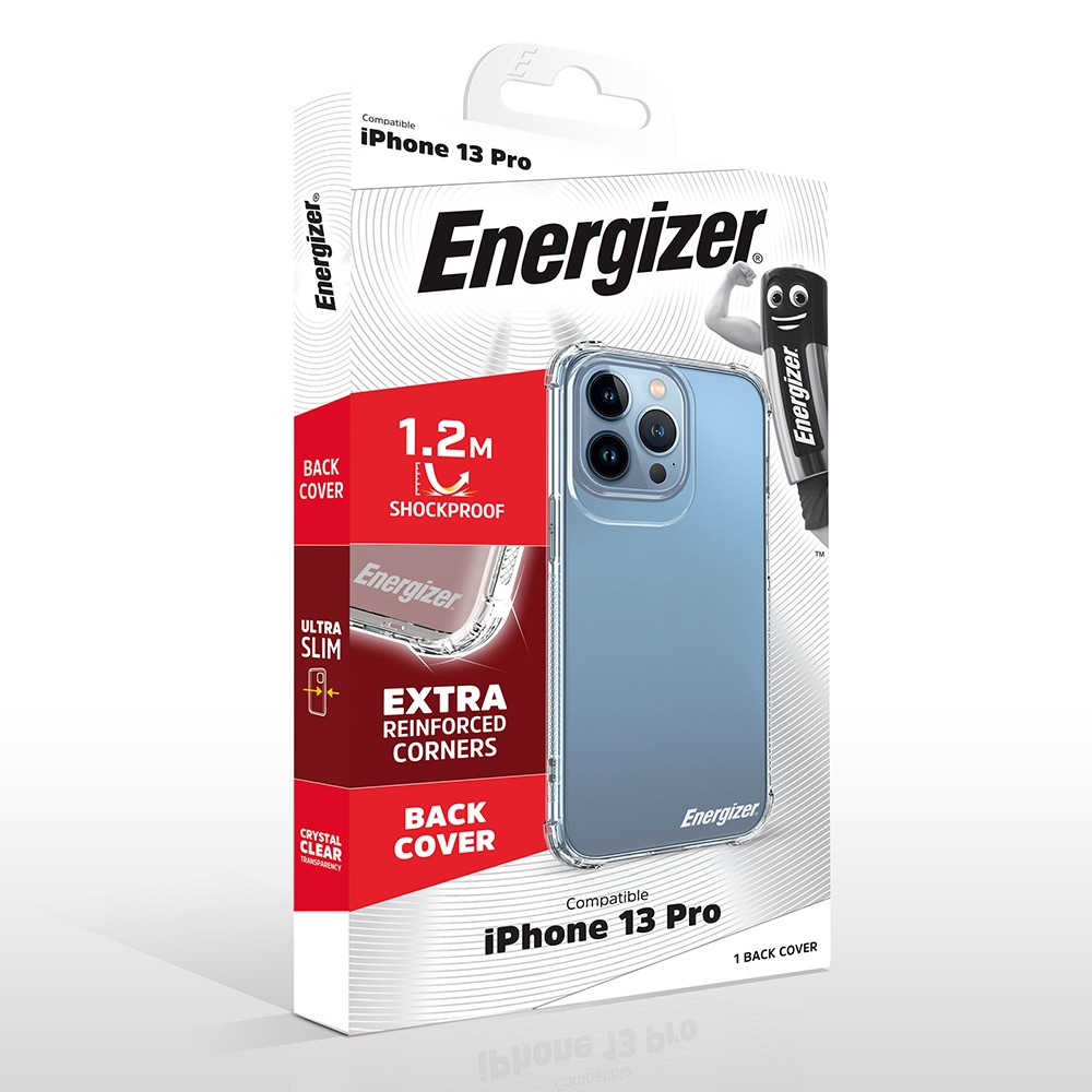 Θήκη Shockproof Hardcase Ultra Slim Energizer για Apple iPhone 13 Pro Διάφανο | Θήκες - shopin.gr