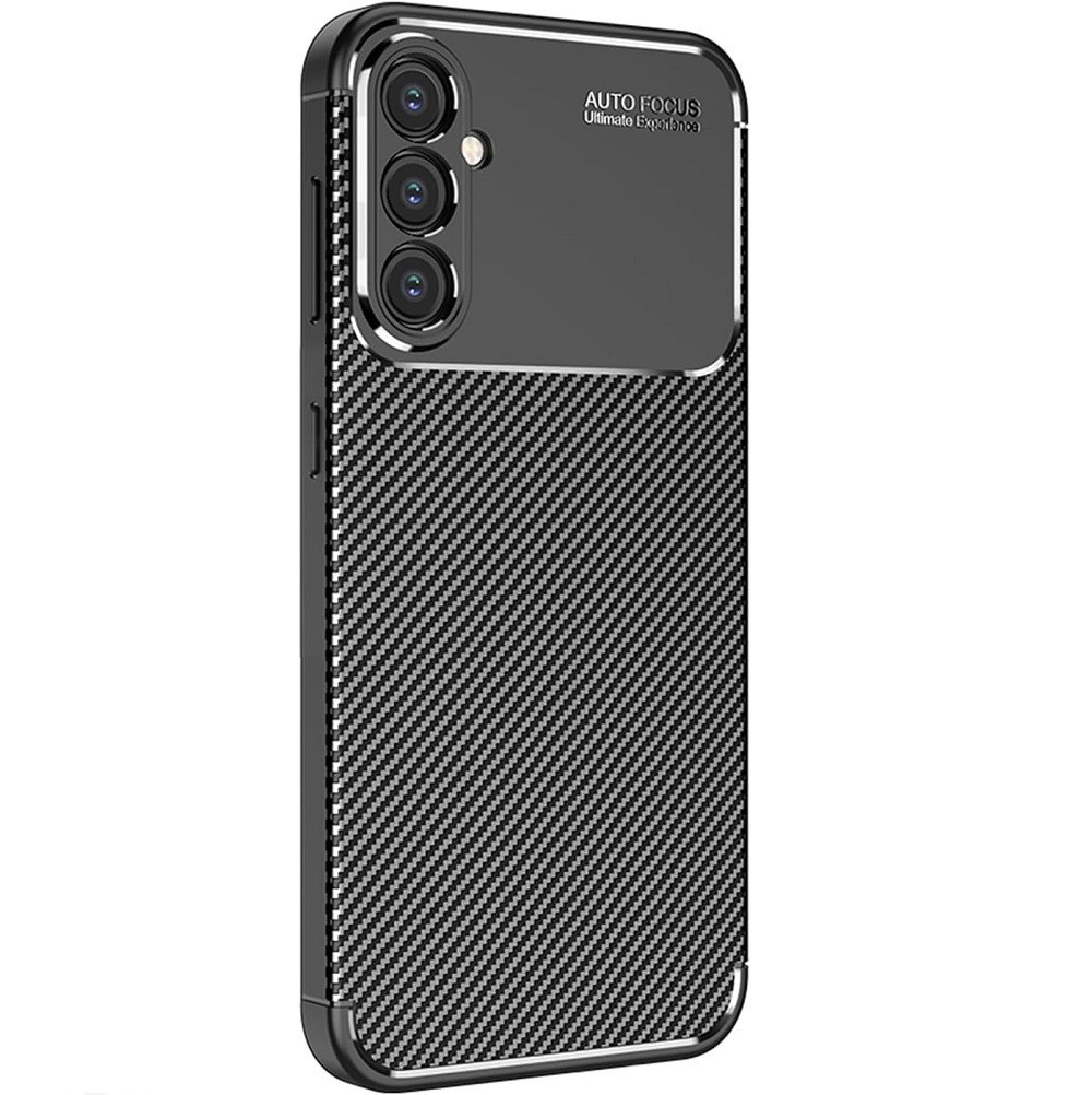 Θήκη Ancus AutoFocus Carbon Fiber για Samsung SM-A356 Galaxy A35 5G Μαύρη | Θήκες - shopin.gr