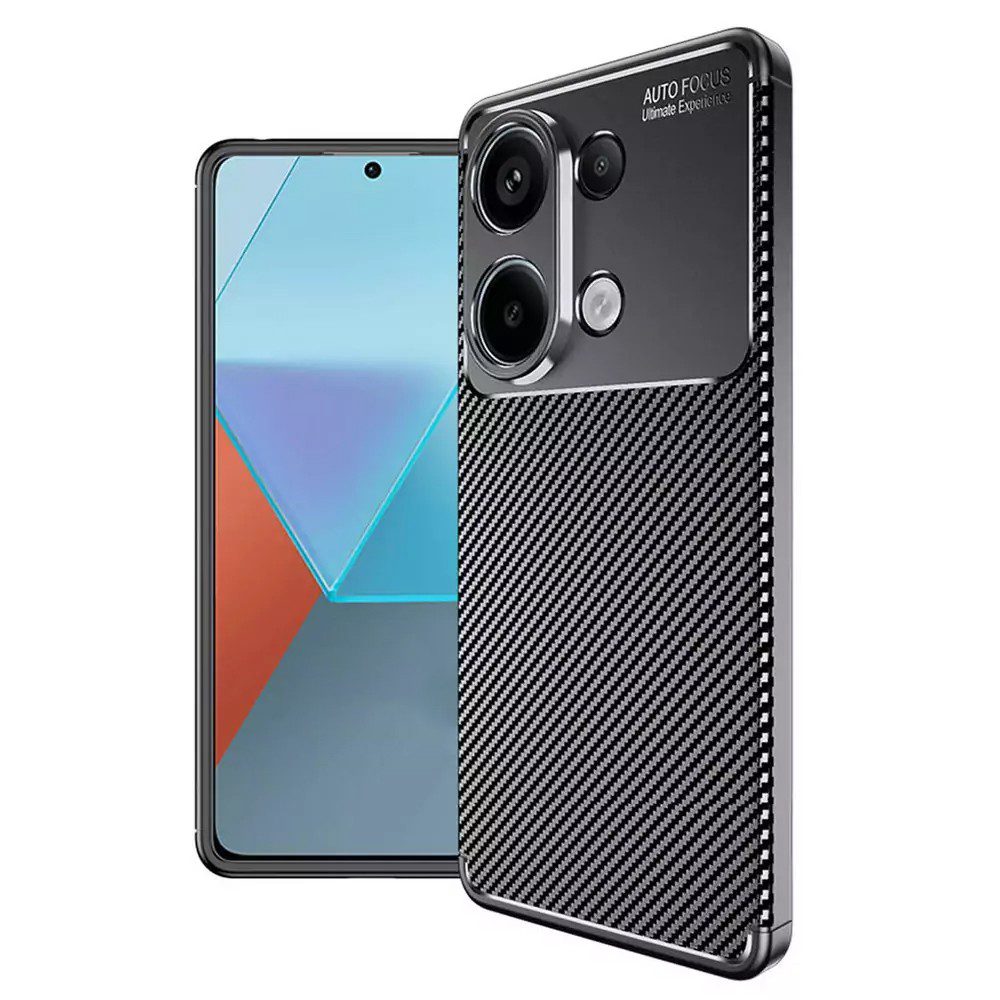 Θήκη Ancus AutoFocus Carbon Fiber για Xiaomi Redmi Note 13 4G TPU Μαύρη | Θήκες - shopin.gr