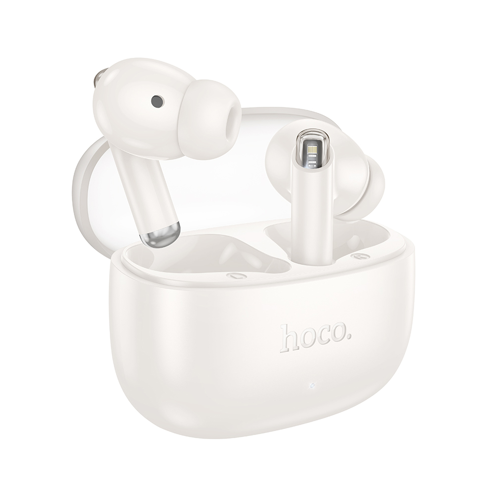 Wireless Hands Free Hoco EQ12 Rima TWS V5.3 350mAh 7 Ώρες Λειτουργίας με Πλήκτρο Ελέγχου και Συμβατό με Siri Λευκό | Bluetooth - shopin.gr
