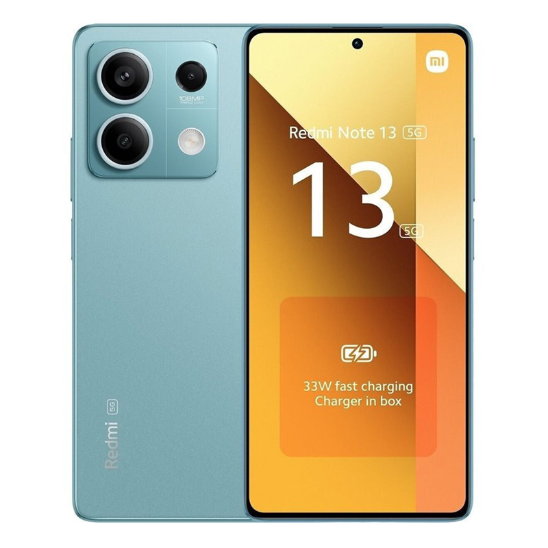 Xiaomi Redmi Note 13 5G Dual Sim 6.67" 6GB/128GB NFC IP54 Ocean Teal | Smartphone - shopin.gr