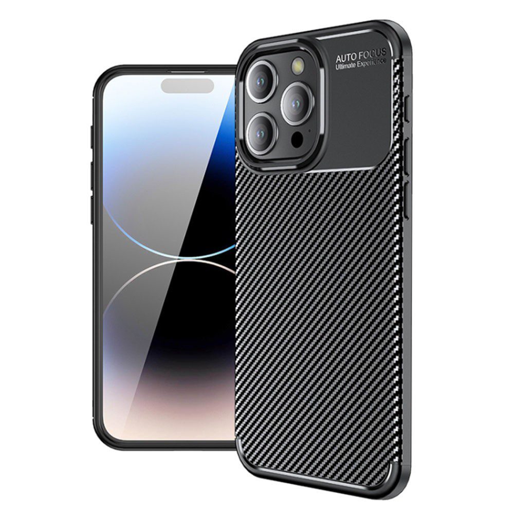 Θήκη Ancus AutoFocus Carbon Fiber για Apple iPhone 16 Pro Μαύρη | Θήκες - shopin.gr