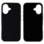Θήκη Ancus Silicon Liquid για Apple  iPhone 16 Μαύρη | Θήκες - shopin.gr