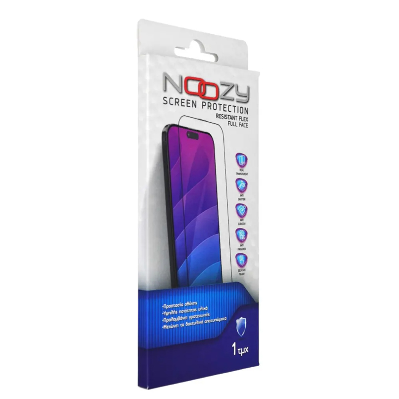 Tempered Glass Noozy Full Face Resistant Flex 9H για Samsung SM-M156 Galaxy M15 5G | Προστασία Οθόνης - shopin.gr