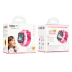 Kids Smartwatch Hoco Y100 2G 400mAh 1.44”  με Δυνατότητα Κλήσεων Ροζ | Smartwatches - shopin.gr