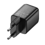 Φορτιστής Ταξιδίου Small Body Hoco N52 Monsoon με 2 Εξόδους Φόρτισης 1xUSB QC3.0A και 1xUSB-C PD20W GaN Tech Μαύρος | Φορτιστές - shopin.gr