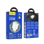 Φορτιστής Ταξιδίου Hoco N56 Fundador GaN με 4 Εξόδους Φόρτισης 2xUSB-C PD30W + 2x USB-A QC3.0A Λευκός | Φορτιστές - shopin.gr