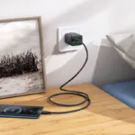 Φορτιστής Ταξιδίου Hoco N55 Fundador με 4 Εξόδους Φόρτισης PD20W QC3.0A 2xUSB-C + 2xUSB-A GaN Tech Μαύρος | Φορτιστές - shopin.gr