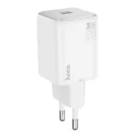 Φορτιστής Ταξιδίου Small Body Hoco N40 Mighty USB-C PD20W GaN Tech Λευκός | Φορτιστές - shopin.gr