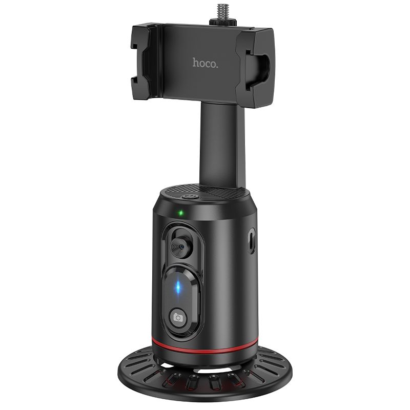 Selfie Stick Hoco K23 Lotus  4.5"-7.0" 1200mAh με Τηλεχειριστήριο Μαύρο | Selfie Sticks - shopin.gr