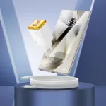 Φορτιστής Ταξιδίου Hoco N53 Monsoon Small Body GaN με 1xUSB-C PD30W και 1xUSB-A QC3.0A + Καλώδιο Φόρτισης 1m Λευκός | Φορτιστές - shopin.gr