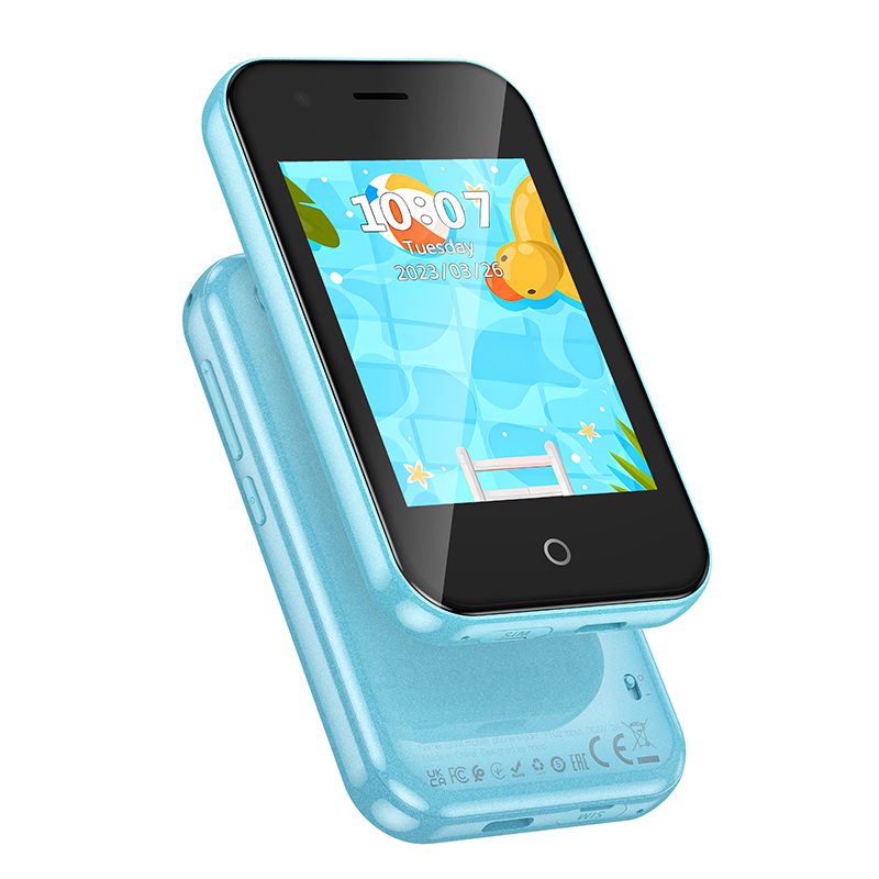 Hoco Y102 Children Phone 2G Nano Card 2.8"  800mAh με Κάμερα  Μπλε | Smartphone - shopin.gr