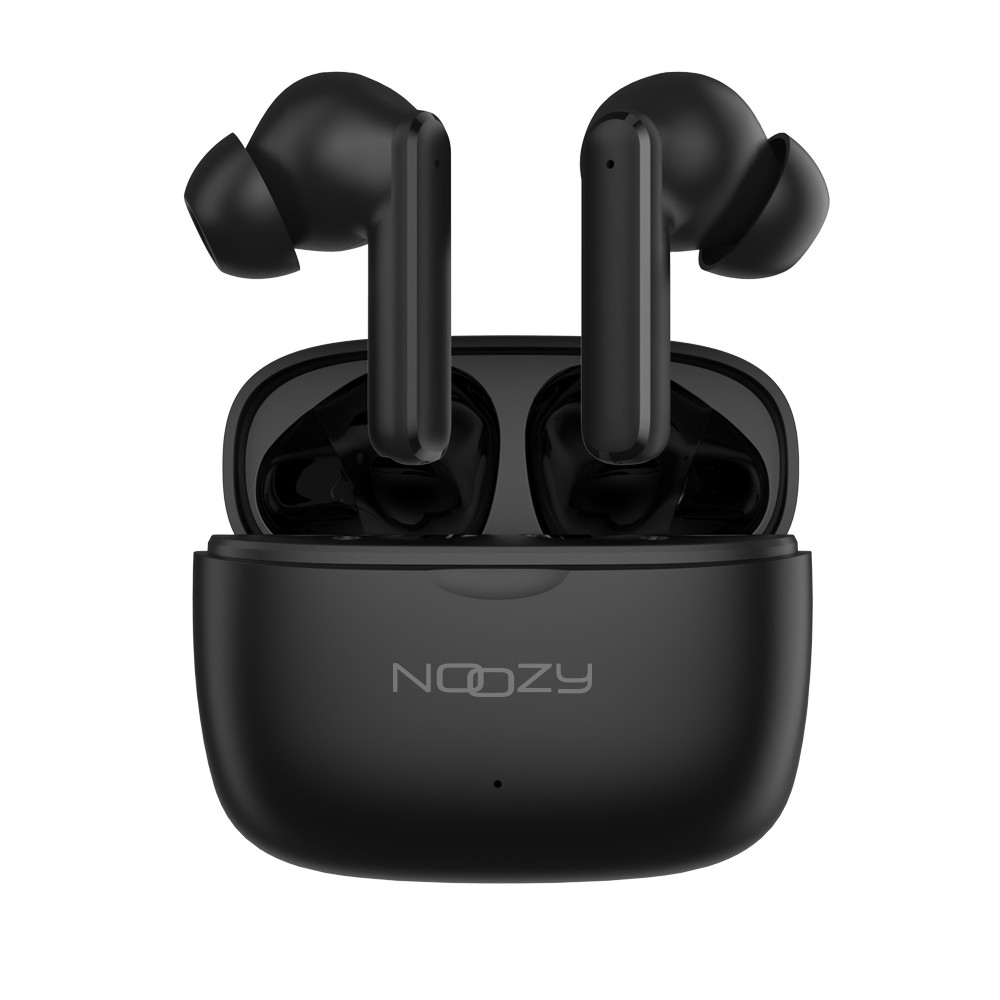 Wireless Hands Free Noozy BH55 V5.4 με ANC + ENC για  Μείωση Εξωτερικού Θορύβου 30 ώρες Αναπαραγωγής 6 ώρες Ομιλίας Μαύρο | Bluetooth - shopin.gr