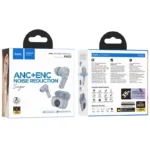 Wireless Hands Free Hoco EQ22 Singer TWS V5.4 400mAh με 7 Ώρες Λειτουργίας και Εναλλαγή Master/Slave Μπλε | Bluetooth - shopin.gr