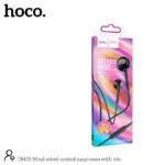 Hands Free Hoco. DM35 Mind Earphones Stereo 3.5mm με Μικρόφωνο και Πλήκτρο Λειτουργίας 1.2m Μαύρα | Hands Free - shopin.gr