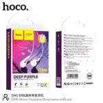 Hands Free Hoco. DM6 Maya Earphones Stereo 3.5mm με Μικρόφωνο και Πλήκτρο Λειτουργίας 1.2m Λευκά | Hands Free - shopin.gr