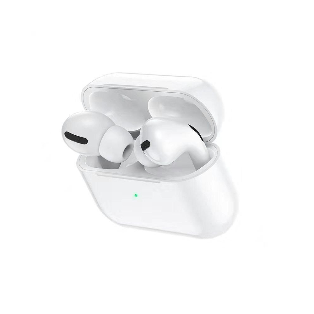 Wireless Hands Free Hoco. DES08 Plus TWS V5.0  300mAh και 3h Ώρες Λειτουργίας Λευκά με Μαύρο Silicon Sleeve | Bluetooth - shopin.gr