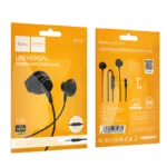 Hands Free Hoco M125 Smart Earphones Stereo 3.5mm με Μικρόφωνο και Πλήκτρο Λειτουργίας 1.2m Μαύρα | Hands Free - shopin.gr