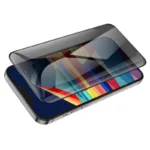 Tempered Glass Hoco A12 Pro Edges Protection 28 Μοίρες Privacy Angle Apple iPhone 15 Plus 16 Plus | Προστασία Οθόνης - shopin.gr