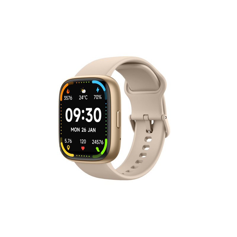 Smartwatch Maxcom Ecowatch 6 1.83" 300 mAh IP68 με Δυνατότητα Κλήσεων Gold | Smartwatches - shopin.gr